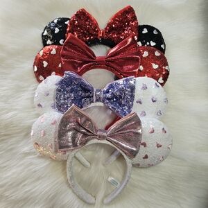 Valentine's Tokyo Disney Heart Minnie Ears